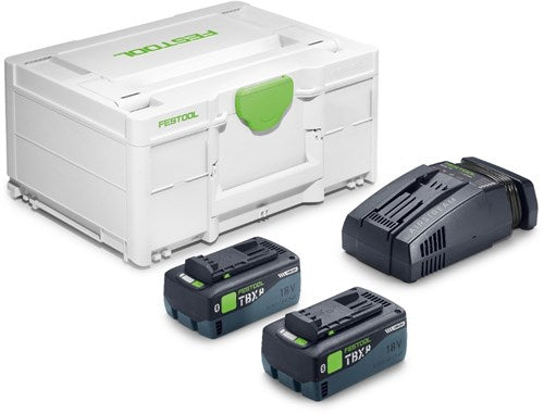 Festool sys 18v 2xtbx8 sca16 energie-set - 578814