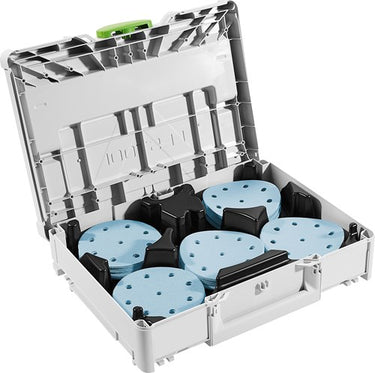 Festool accessoires festool sys-stf d125 gr-set schuurmateriaal-systainer³ - 578193