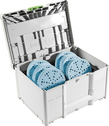 Festool accessoires festool sys-stf d150 gr-set schuurmateriaal-systainer³ - 578192
