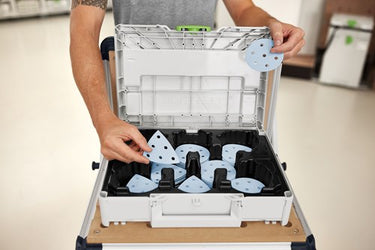 Festool accessoires festool sys-stf d90 v93 gr-set schuurmateriaal-systainer³ - 578196