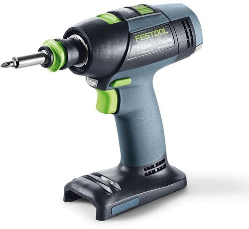 Afbeelding laden in galerijviewer, Festool t 18+3 li basic accuschroefboormachine | zonder accu's en lader - 576448
