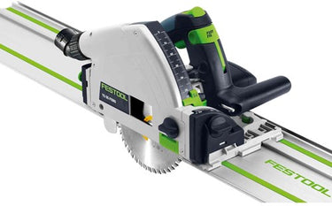 Festool ts 55 febq-plus-fs | invalcirkelzaagmachine | met geleiderail | in koffer - 577010