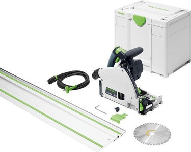 Festool ts 60 kebq-plus-fs invalcirkelzaagmachine + geleiderail | 1500 w | in systainer 577417