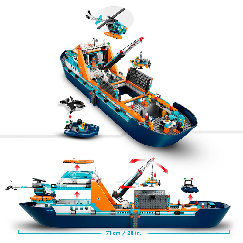 Load image into Gallery viewer, Lego city - poolonderzoeksschip constructiespeelgoed (60368)

