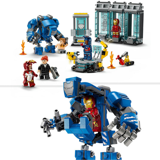 Lego marvel iron mans laboratorium: harnasruimte set - 76315