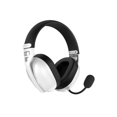 Hator hyperpunk 3 wireless over-ear gaming headset (wit, 2.4ghz bluetooth 5.4 usb-c)