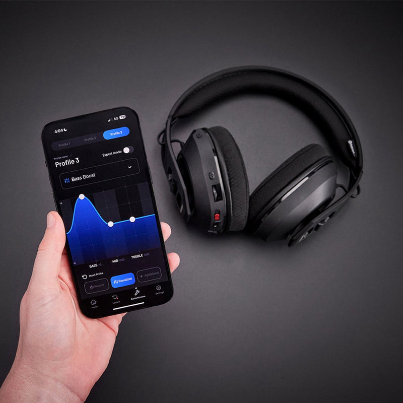 Load image into Gallery viewer, Nacon rig 600 pro hs over-ear gaming headset (zwart, playstation 5, playstation 4, windows, nintendo switch, android, ios)
