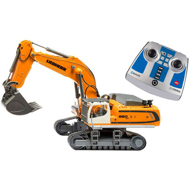 Siku control - liebherr r980 sme rupsgraafmachine rc (incl. afstandsbediening, schaal 1:32)