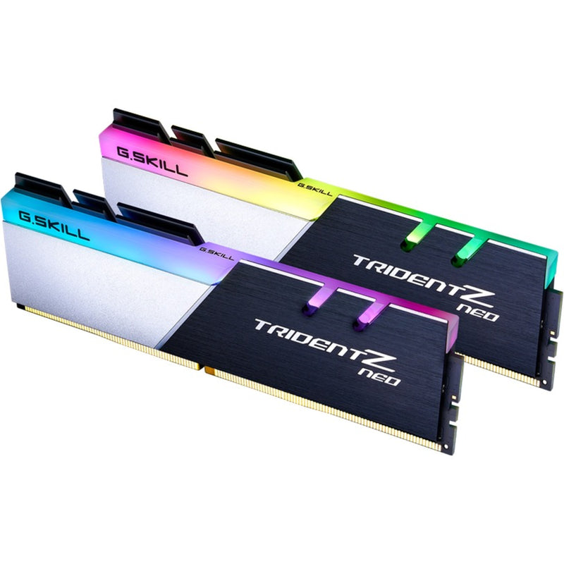 Load image into Gallery viewer, G.skill 32 gb ddr4-3600 (2x 16 gb) kit werkgeheugen (zwart zilver, f4-3600c16d-32gtznc, trident z neo)
