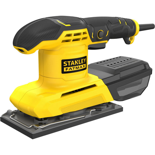 Stanley fatmax 280w 1 3vel vlakschuurmachine (geel zwart)
