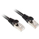 Sharkoon netwerkkabel sftp, rj-45 met cat.6 (zwart, 3 meter)