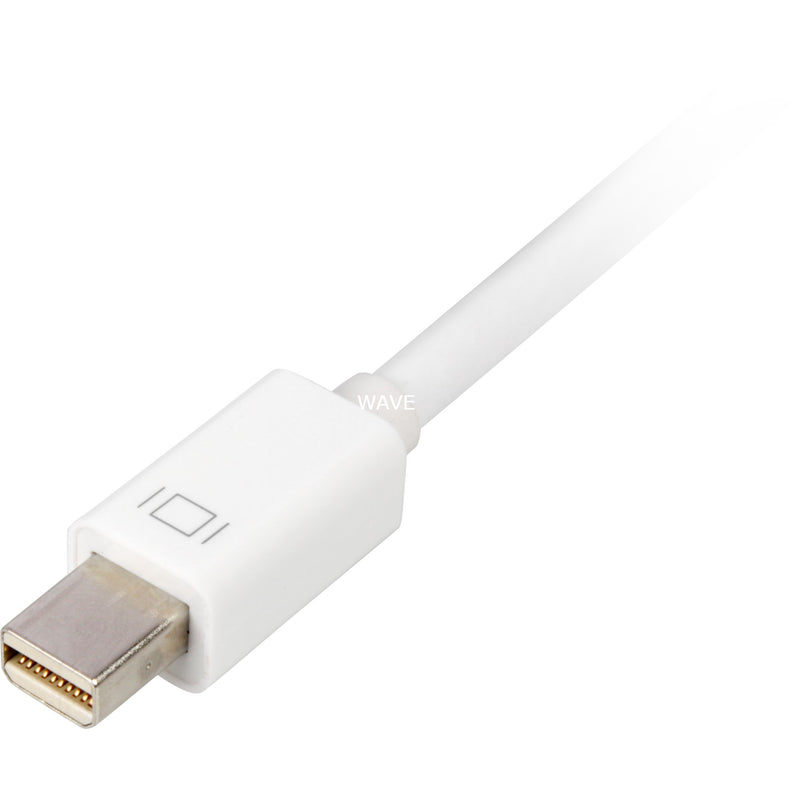 Load image into Gallery viewer, Sharkoon mini-displayport naar vga adapter (wit, 15 centimeter)
