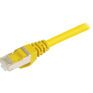 Sharkoon cat.6 netwerkkabel (geel, 1 meter, sftp, rj-45)