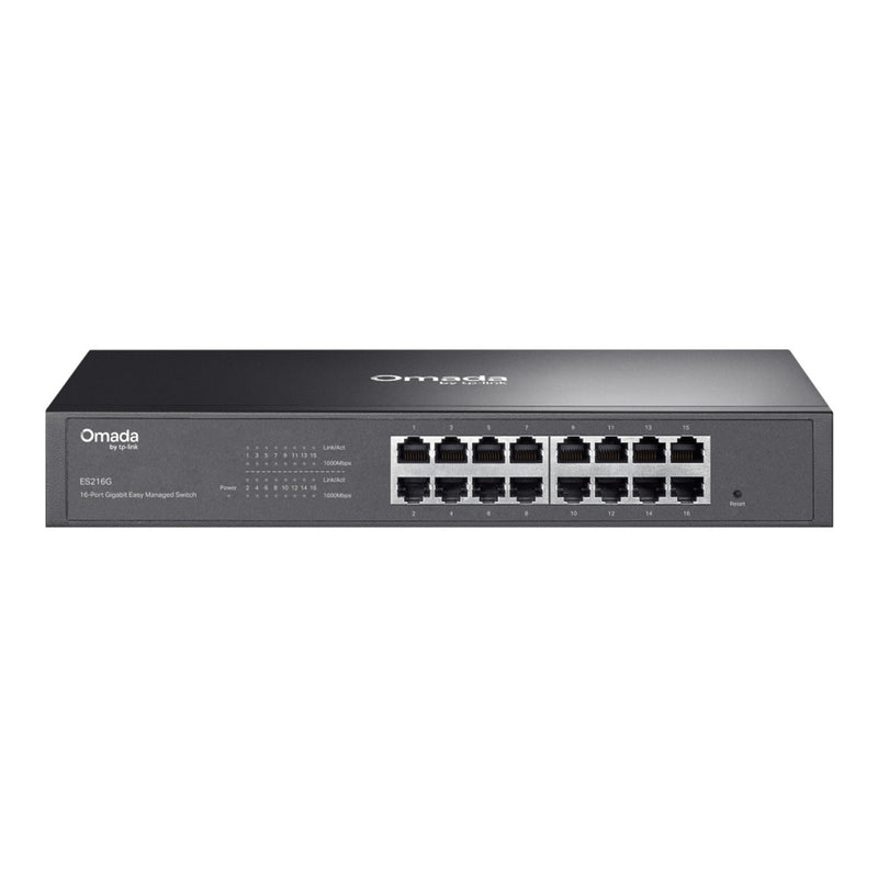Load image into Gallery viewer, Tp-link omada es216g 16-poort gigabit easy managed switch (zwart)
