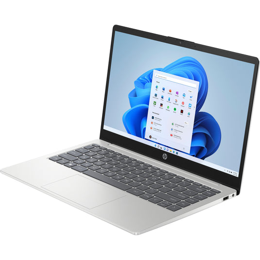 Hp 14-ep0037nd (bn6k9ea) 14 laptop (zilver | i5-1334u | iris xe graphics | 8 gb | 512 gb ssd)