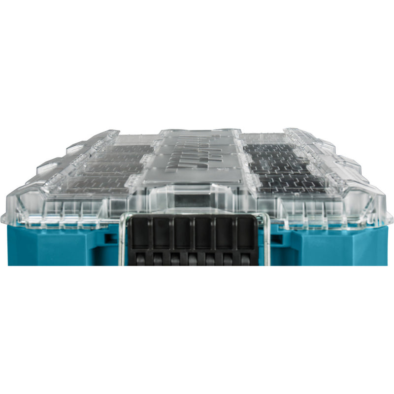 Load image into Gallery viewer, Makita maktrak organizer medium p-91045 gereedschapsbox (blauw zwart)
