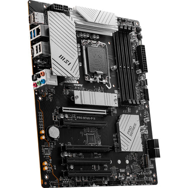 Msi pro b760-p ii socket 1700 moederbord (zwart, raid, 2,5gb-lan, sound, atx)