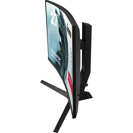 Iiyama g-master red eagle gb2766hsu-b1 27 curved gaming monitor (zwart, 2x hdmi, displayport, 2x usb-a, usb-b, 165 hz)