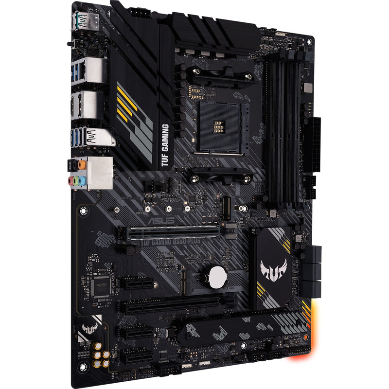 Load image into Gallery viewer, Asus tuf gaming b550-plus socket am4 moederbord (zwart, raid, 2.5gb-lan, sound, atx)
