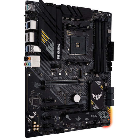 Asus tuf gaming b550-plus socket am4 moederbord (zwart, raid, 2.5gb-lan, sound, atx)