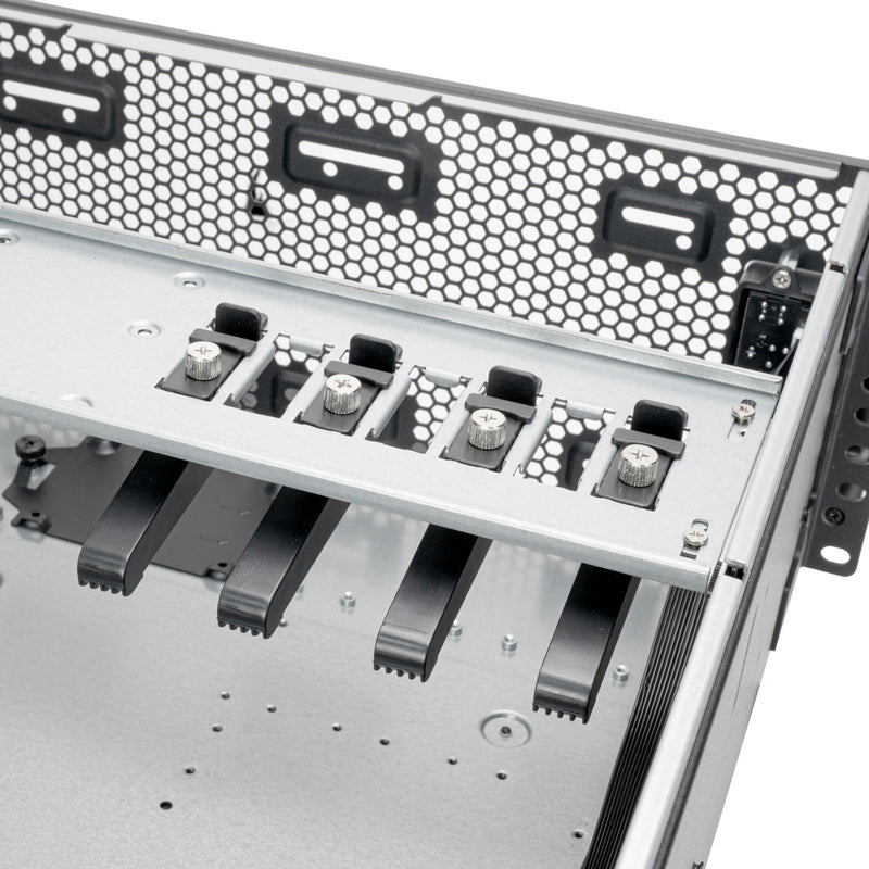 Load image into Gallery viewer, Silverstone rm4a rack behuizing (zwart | 4u | usb-c)
