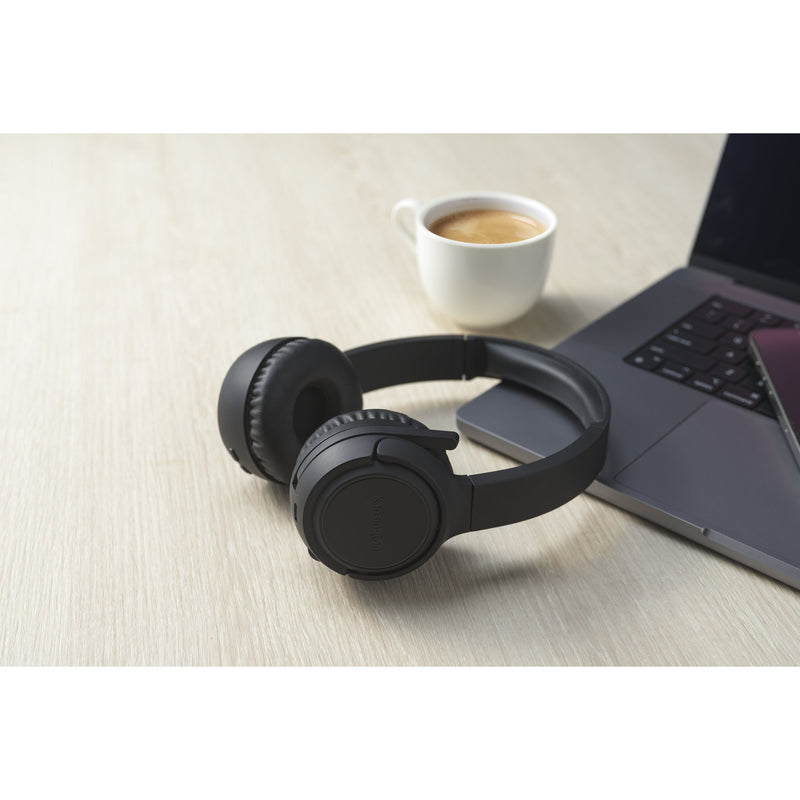 Load image into Gallery viewer, Kensington h1050 eq bluetooth on-ear headset met ruisonderdrukking van omgevingsgeluid (zwart, bluetooth 5.4)
