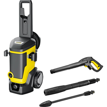 Kärcher k 7 wcm premium hogedrukreiniger (geel zwart, met vuilfrees en slanghaspel)