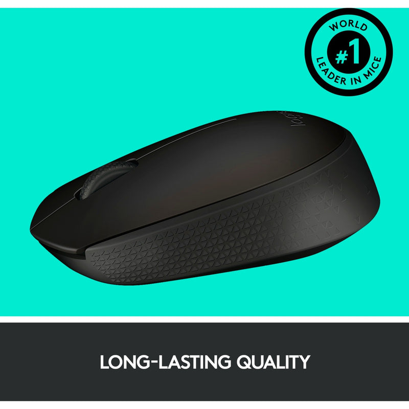 Load image into Gallery viewer, Logitech b170 muis (zwart, draadloos)

