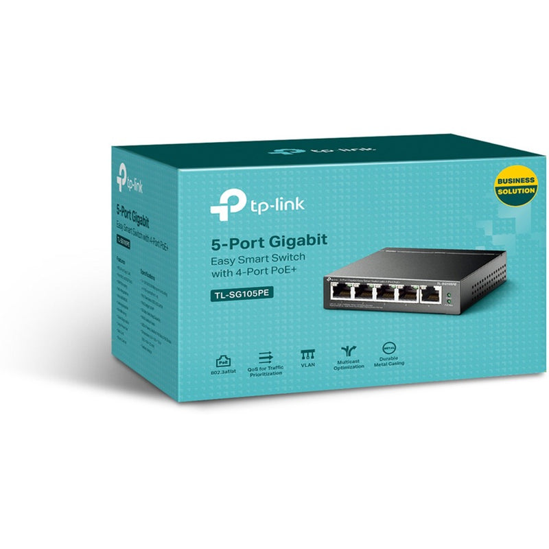 Load image into Gallery viewer, Tp-link tl-sg105pe switch (grijs, poe)
