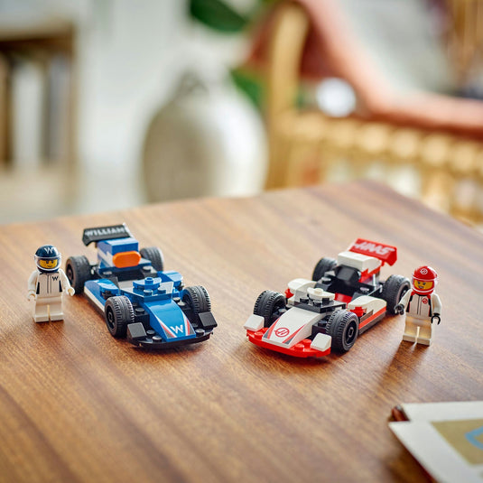 Lego city - f1 williams racing en haas f1 racewagens constructiespeelgoed (60464)