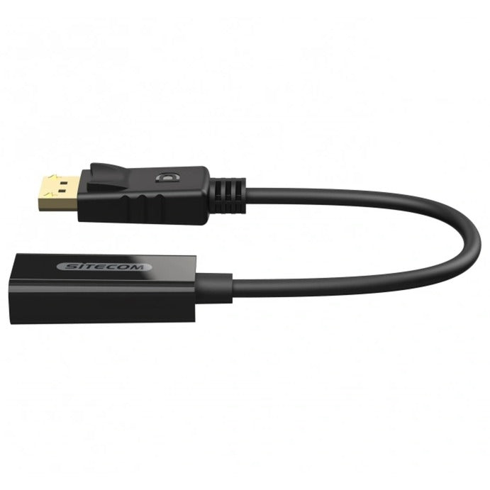 Load image into Gallery viewer, Sitecom displayport naar hdmi adapter (zwart)
