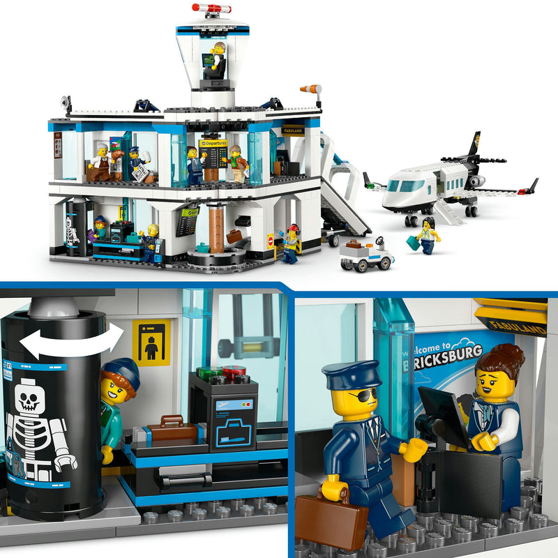 Load image into Gallery viewer, Lego city 60502 luchthaven met vliegtuig
