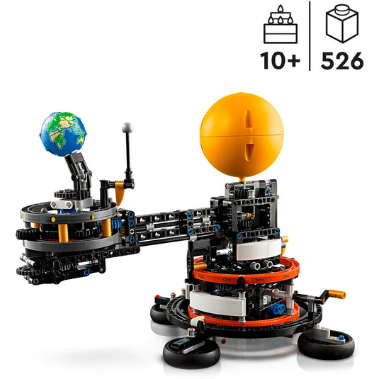 Lego technic 42179 de aarde en de maan in beweging