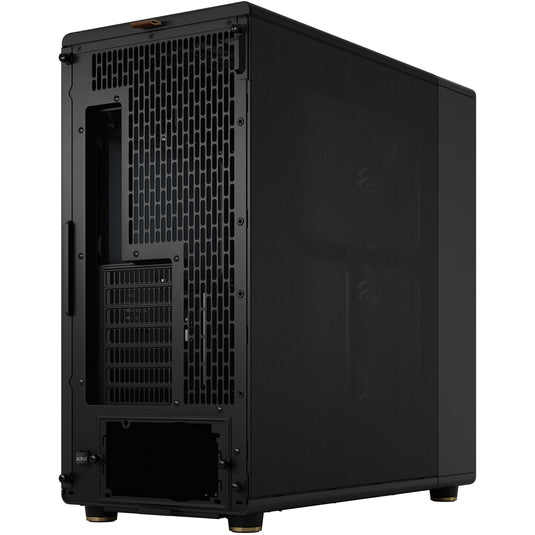 Fractal design north xl midi tower behuizing (zwart houtkleur | 2x usb-a | 1x usb-c)