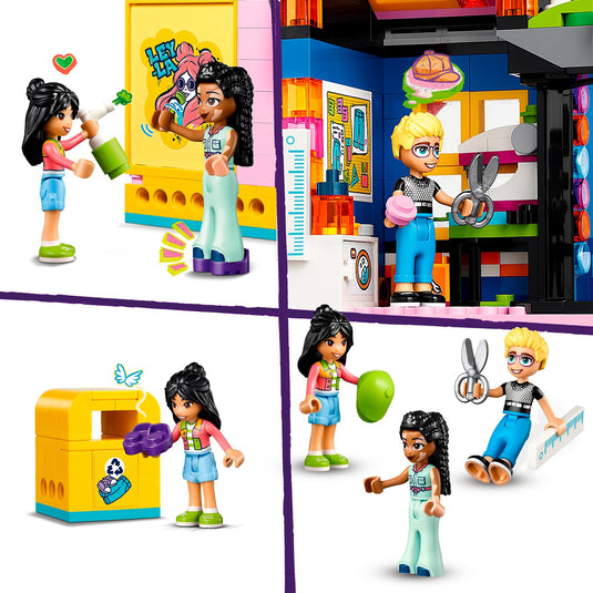 Lego friends - vintage kledingwinkel constructiespeelgoed (42614)