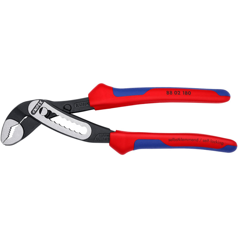 Load image into Gallery viewer, Knipex alligator waterpomptang 88 02 180 zweedse- waterpomp-tang (zwart rood, 180 mm)
