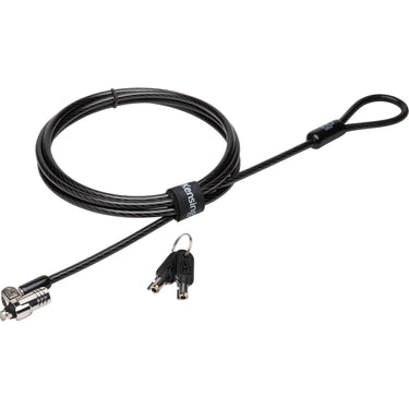 Kensington microsaver 2.0 keyed lock beveiliging (zwart)
