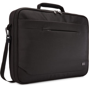 Case logic advantage 17,3 clamshell bag notebooktas laptoptas (zwart)