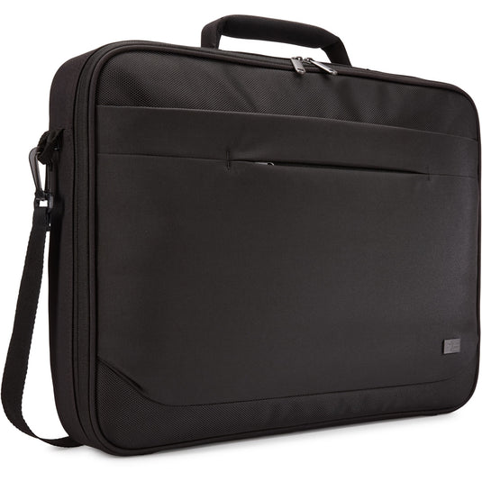 Case logic advantage 17,3 clamshell bag notebooktas laptoptas (zwart)