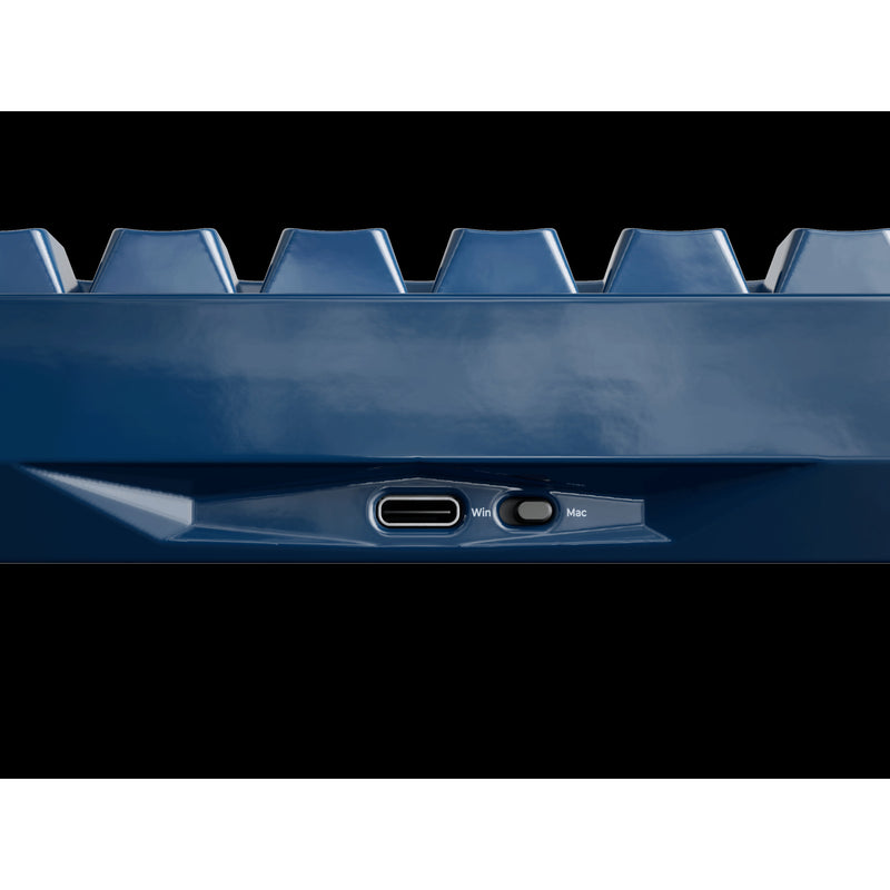 Load image into Gallery viewer, Keychron q16 he 8k magnetic switch keyboard (blauw, us lay-out (qwerty), ultra-fast lime, 65%, rgb, hot swap, 8k)
