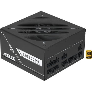 Asus prime gold black edition modulaire 850 watt voeding (zwart, 1x 12v-2x6, 3x pcie)