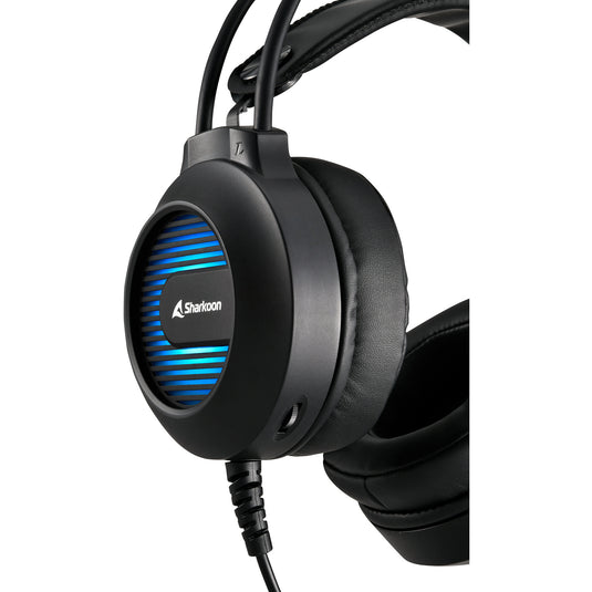 Sharkoon skiller sgh20 over-ear gaming headset (zwart, pc, playstation 5)
