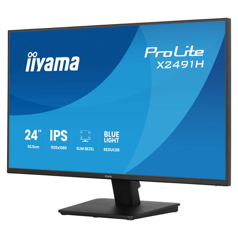 Load image into Gallery viewer, Iiyama prolite x2491h-b1 23.8 monitor (zwart, hdmi, displayport)

