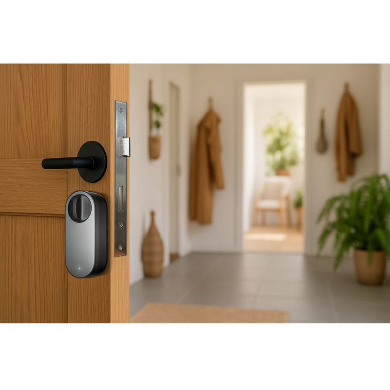 Afbeelding laden in galerijviewer, Aqara smart lock u200 lite kit elektronisch deurslot (zwart, matter via thread, bluetooth 5.1, nfc)
