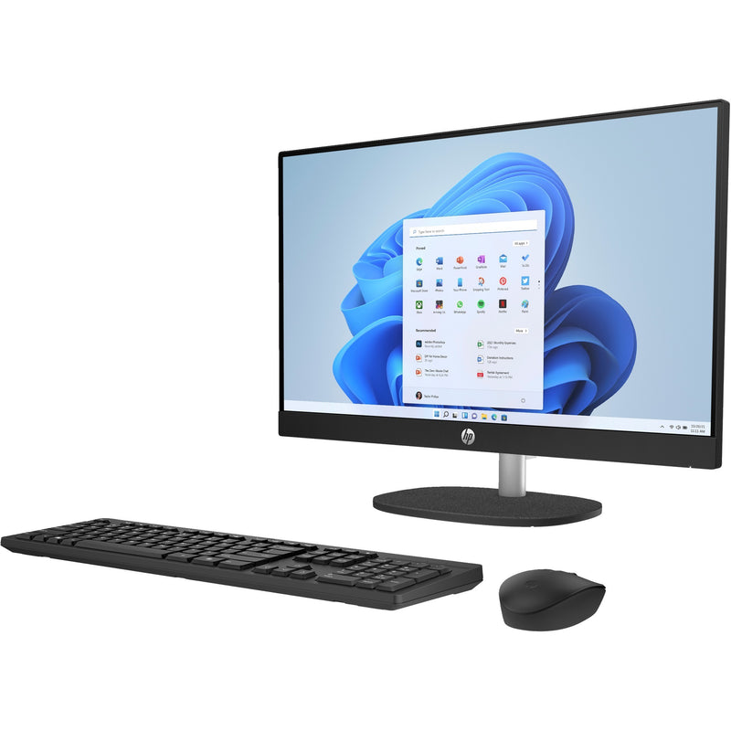 Load image into Gallery viewer, Hp aio 24-cr0055nd (895r1ea) all-in-one pc (zwart | i5-1335u | iris xe graphics | 8 gb | 512 gb ssd)
