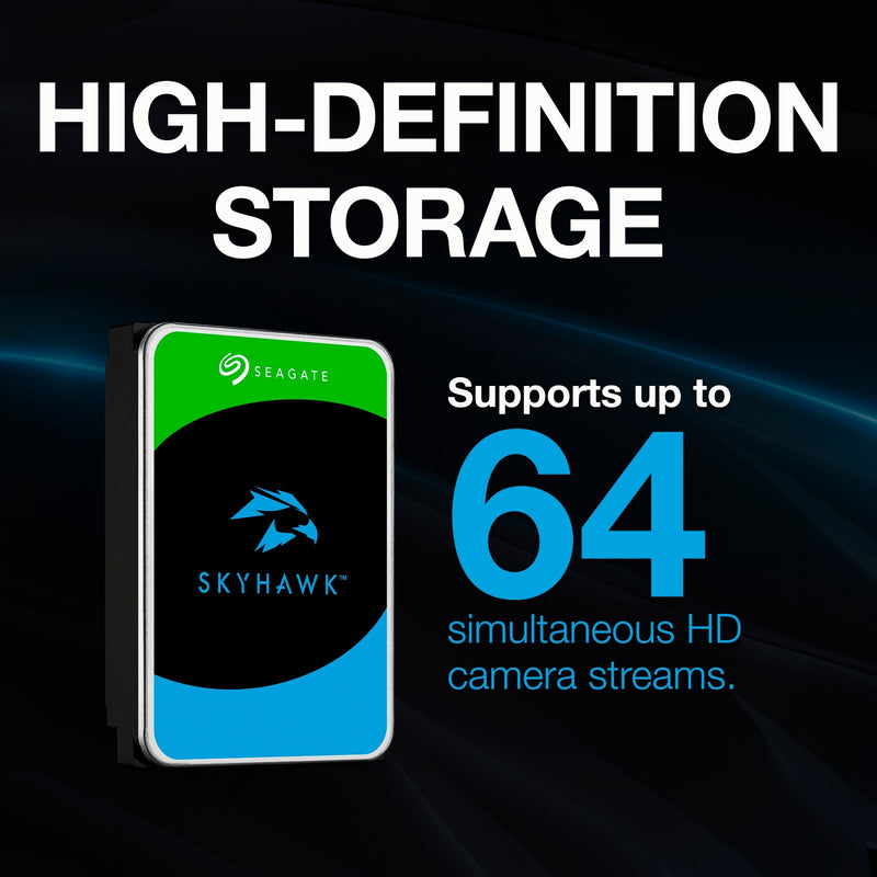 Load image into Gallery viewer, Seagate skyhawk 2 tb harde schijf (sata 6 gb s, 3 jaar rescue data recovery services)
