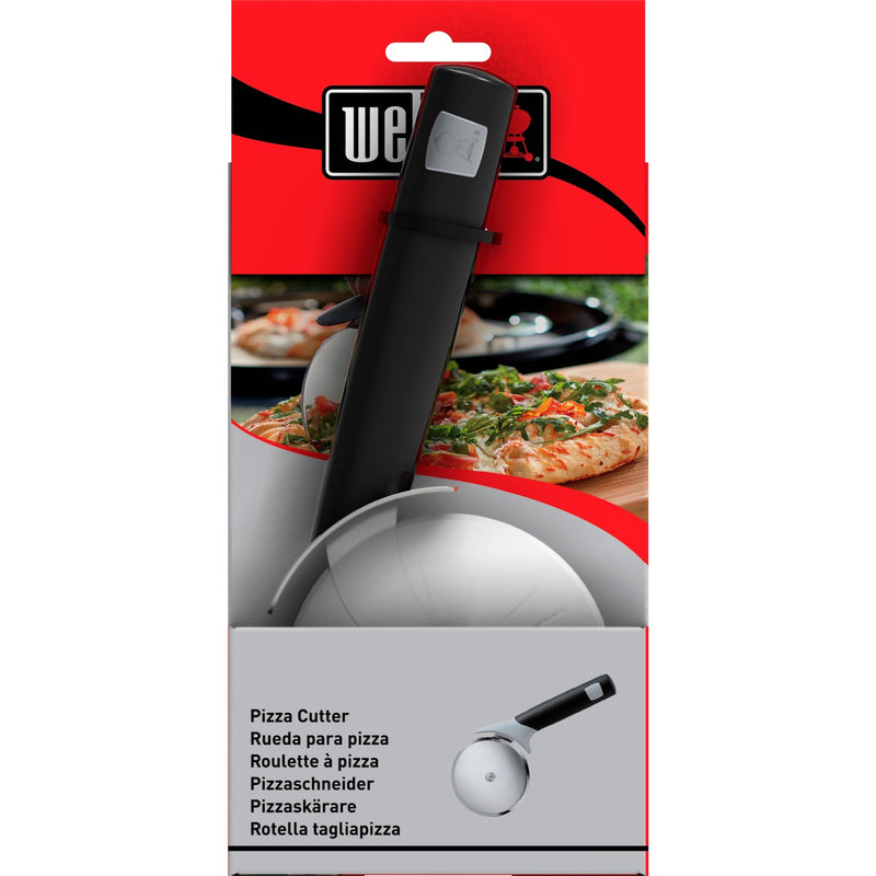 Load image into Gallery viewer, Weber pizzasnijder mes (roestvrij staal zwart)
