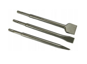 Hikoki accessoires 3-delige sds plus proline beitelset: punt, vlak en spadebeitel (751589) - 751589