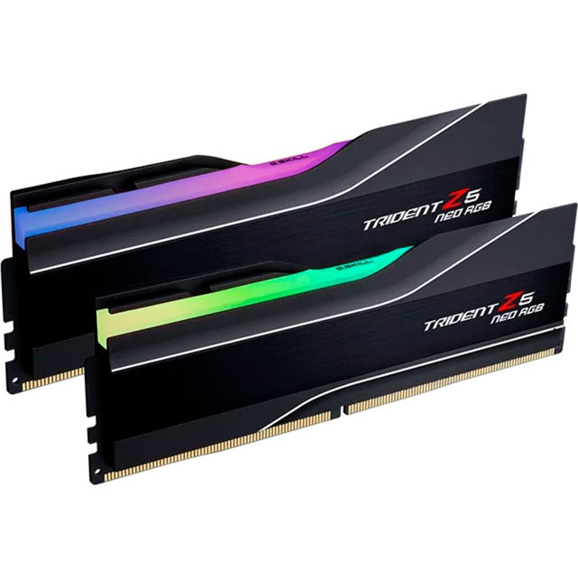 Load image into Gallery viewer, G.skill 32 gb ddr5-6400 (2x 16 gb) kit werkgeheugen (zwart, f5-6400j3239g16gx2-tz5nr, trident z5 neo rgb, expo)
