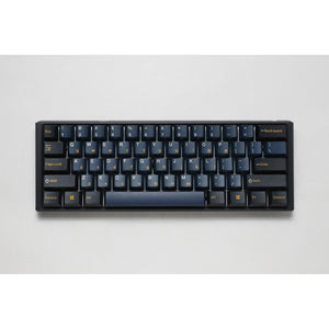 Ducky one 3 pro mini rgb mechanisch gaming toetsenbord (zwart, us lay-out (qwerty), cherry mx2a brown, 60%, rgb led, double-shot pbt, quack mechanics, hot swap)